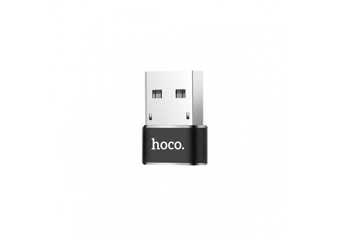 Переходник адаптер OTG USB A - USB Type-C HOCO UA6